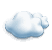 Without precipitation, dully